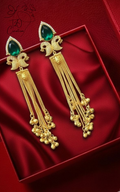 T2O Creation Traditional Long Tassel Earrings